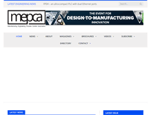 Tablet Screenshot of mepca-engineering.com